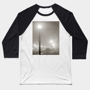 Foggy Night, 1941. Vintage Photo Baseball T-Shirt